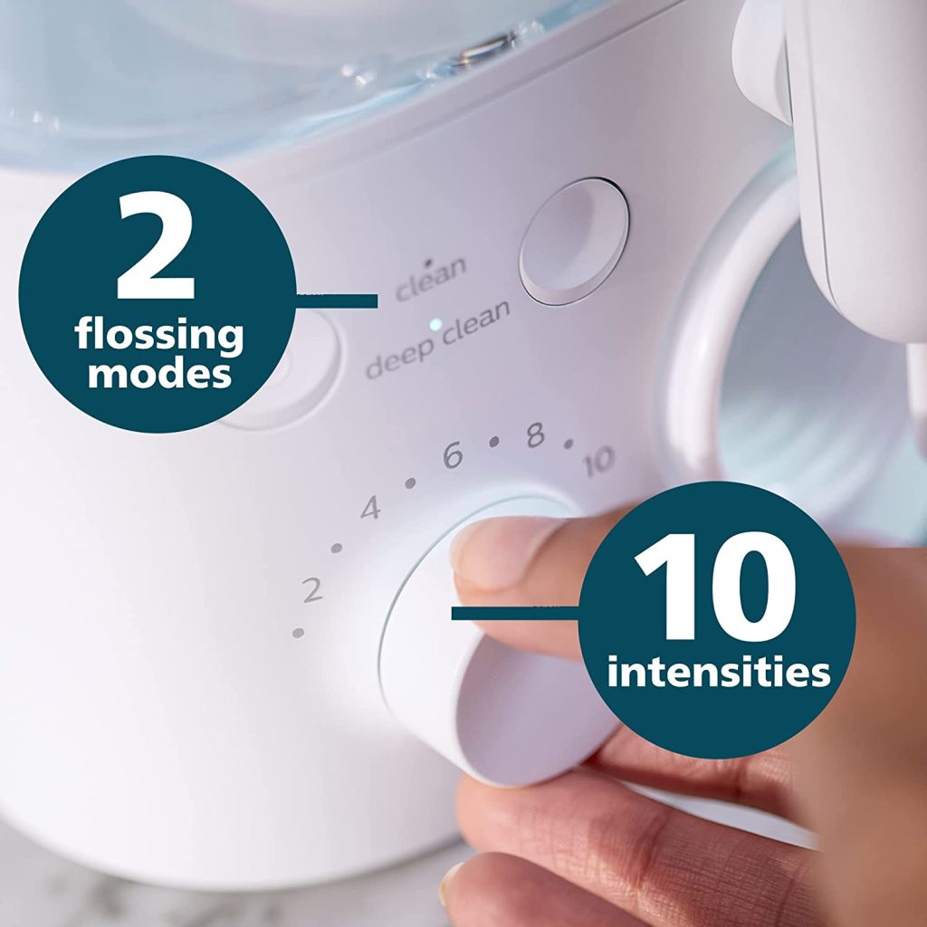 Cordless Waterpik Review
Multiple Flossing Modes and Intensities