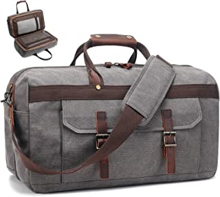 Waterproof Leather Canvas Duffle Bag
Best Travel Bags for Men & Women