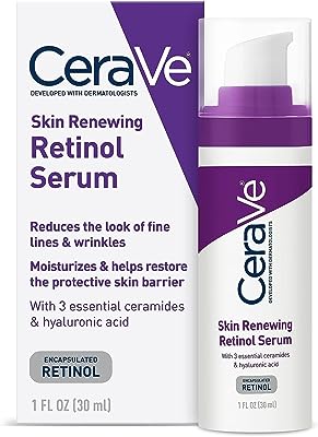 Top 10 facial serums in the brands of CeraVe Anti Aging Retinol Serum